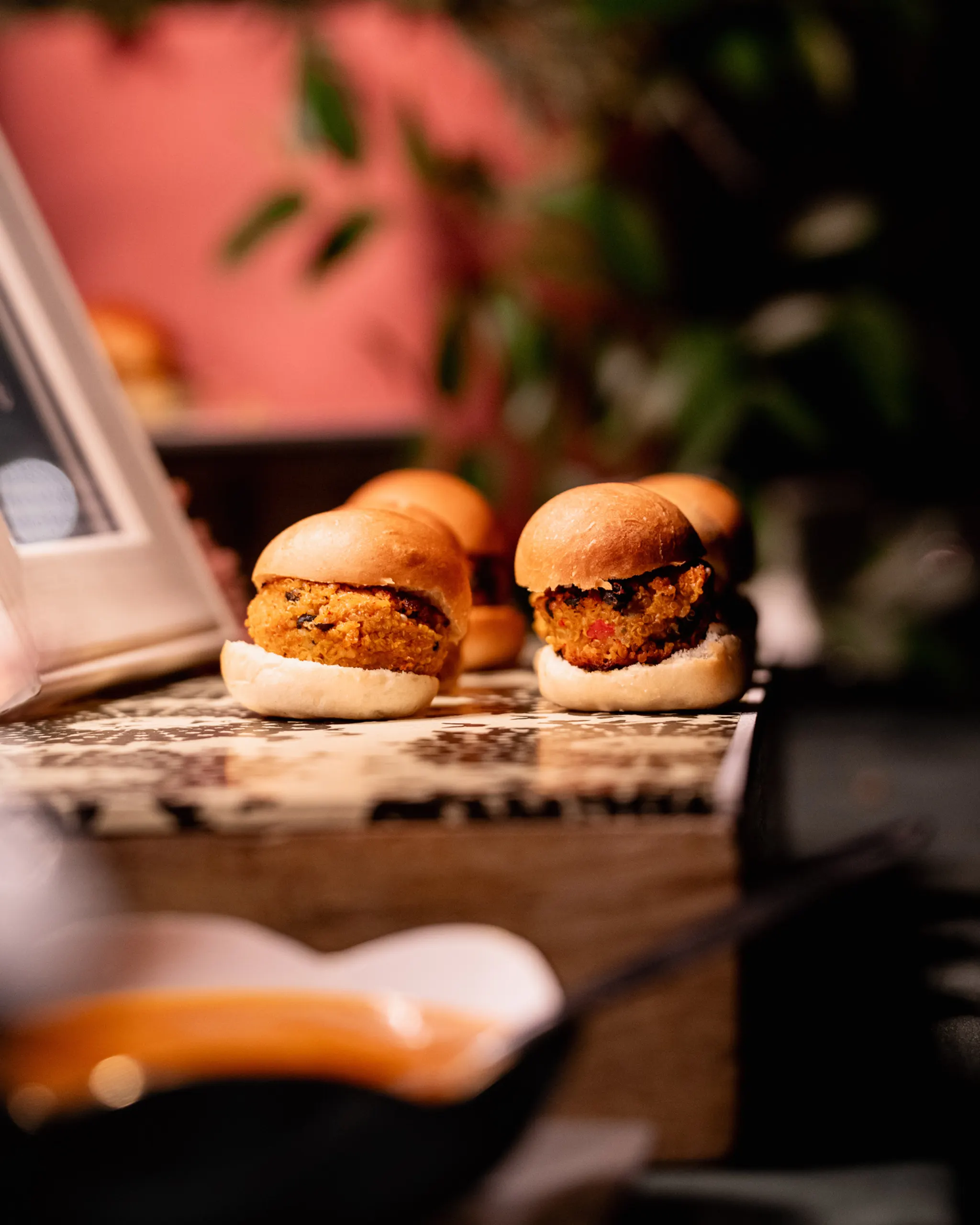 Beautiful sliders at the San Marco Centennial Soirée